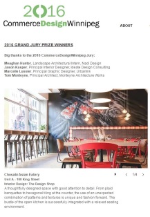 2016 Commerce Design Winnipeg